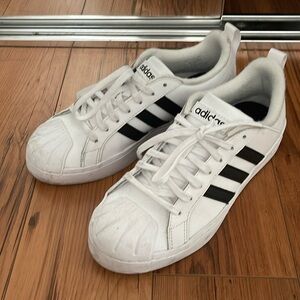 Adidas round toe sneakers